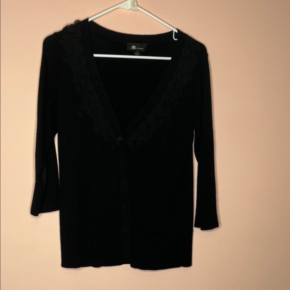 AB Studio Black Women's Sweater - Picture 1 of 3